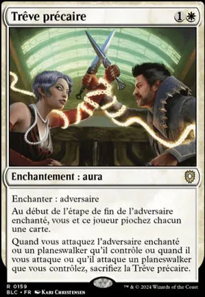 Trêve précaire