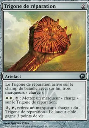 Trigone de réparation