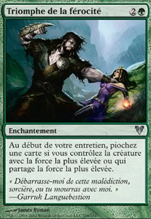 Triomphe de la férocité