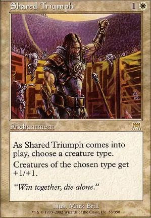 Triomphe partagé