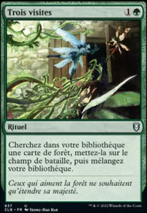 Trois visites