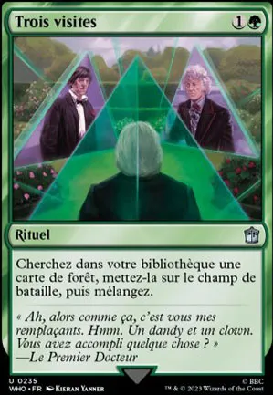 Trois visites