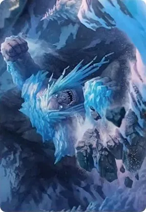 Troll à peau de glace – Illustration