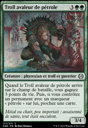 Troll avaleur de pétrole