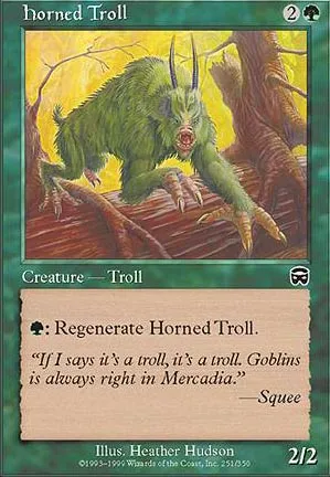 Troll cornu