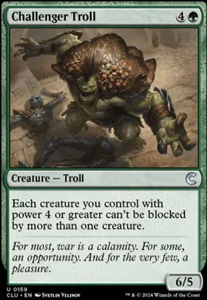 Troll défieur