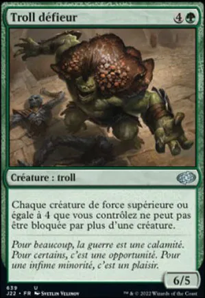 Troll défieur