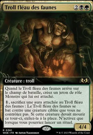 Troll fléau des faunes
