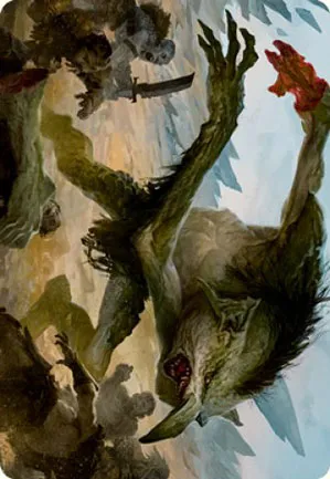 Troll répugnant - Illustration
