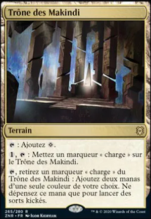 Trône des Makindi