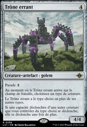 Trône errant
