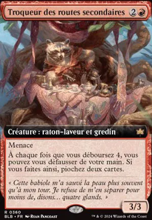 Troqueur des routes secondaires