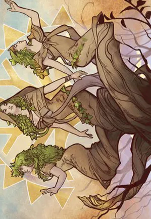 Trostani, les trois murmures - Illustration