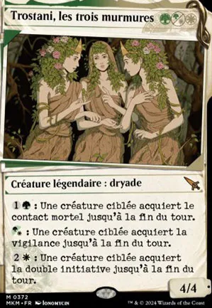 Trostani, les trois murmures