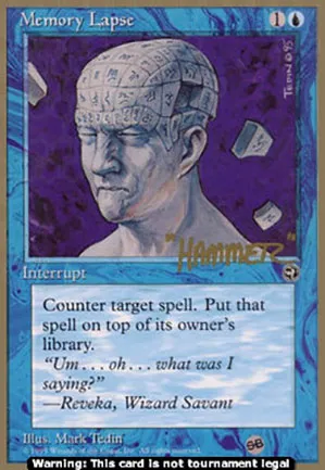Trou de mémoire