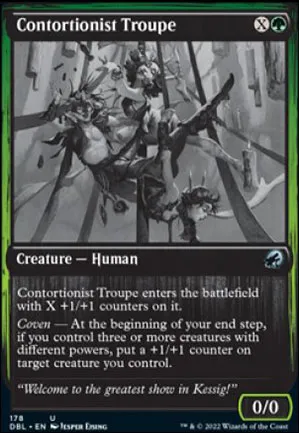 Troupe de contorsionnistes