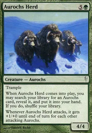Troupeau d'aurochs