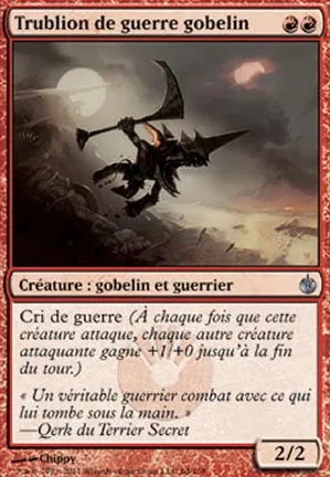 Trublion de guerre gobelin