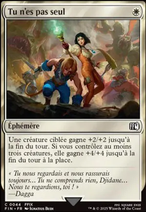 Tu n'es pas seul