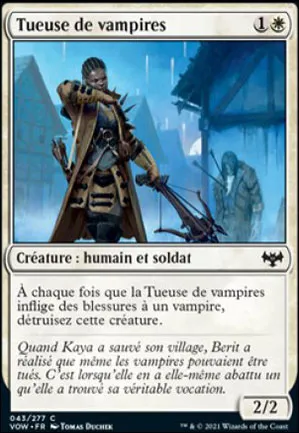 Tueuse de vampires