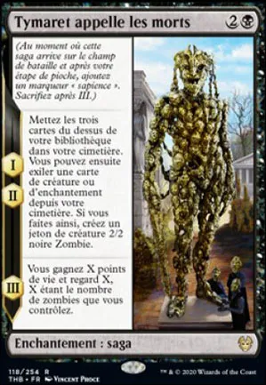 Tymaret appelle les morts