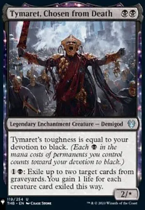 Tymaret, élu parmi les morts