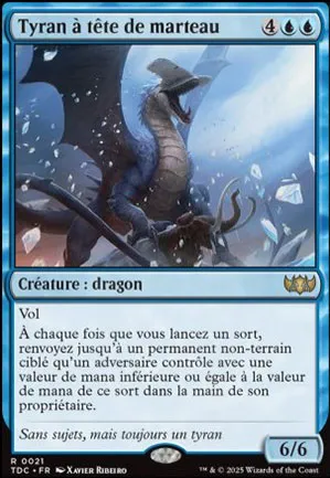 Tyran à tête de marteau