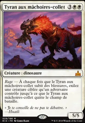 Tyran aux mâchoires-collet