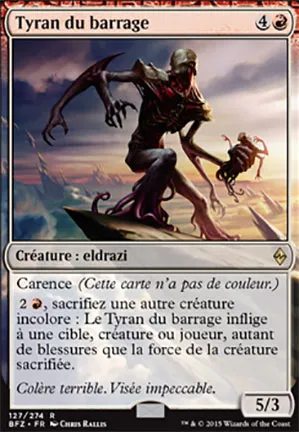 Tyran du barrage