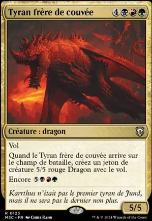 Tyran frère de couvée