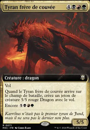 Tyran frère de couvée