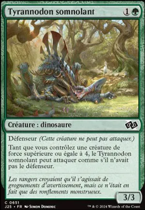 Tyrannodon somnolant