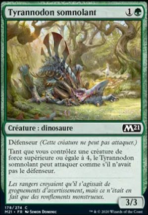 Tyrannodon somnolant