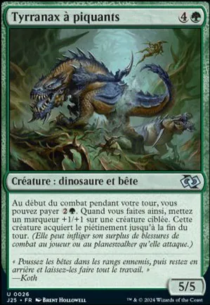 Tyrranax à piquants