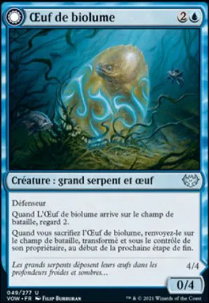 Œuf de biolume // Serpent biolume