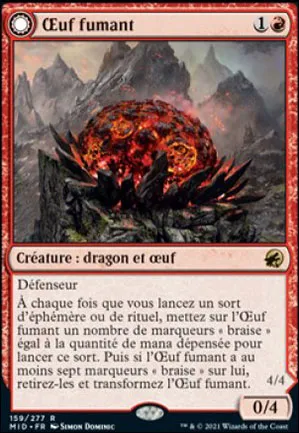 Œuf fumant // Dragon de Cendregueule