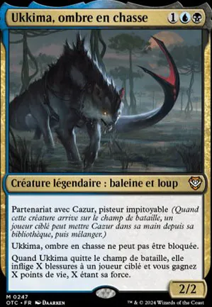 Ukkima, ombre en chasse