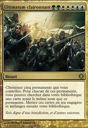 Ultimatum claironnant