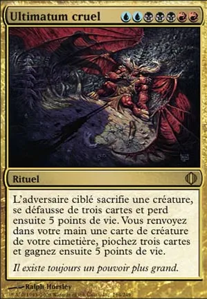 Ultimatum cruel