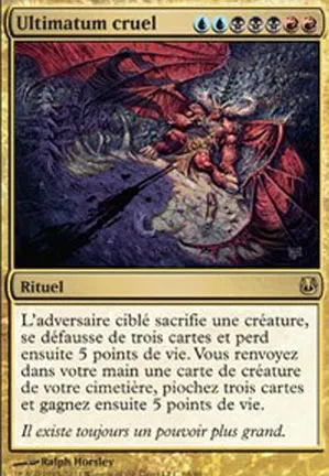 Ultimatum cruel