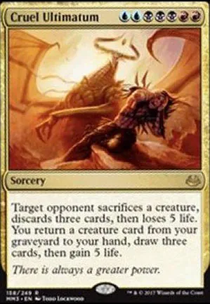 Ultimatum cruel