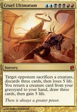 Ultimatum cruel