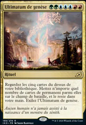 Ultimatum de genèse