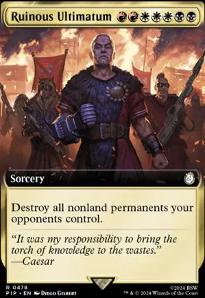 Ultimatum désastreux