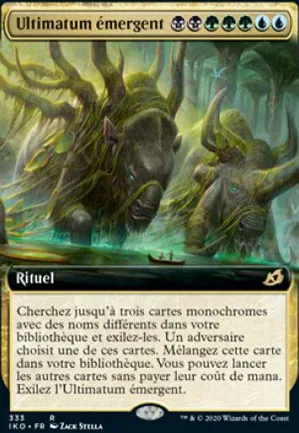 Ultimatum émergent