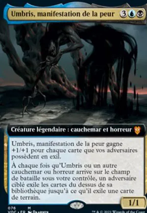 Umbris, manifestation de la peur