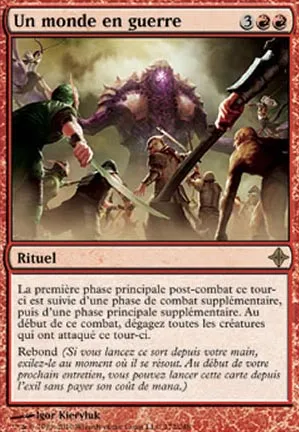 Un monde en guerre