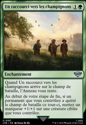 Un raccourci vers les champignons
