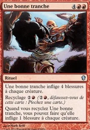 Une bonne tranche