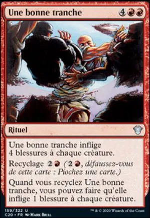 Une bonne tranche